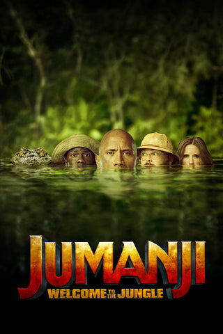 Jumanji: Welcome to the Jungle Style B Movie Poster 11 x 17 inch