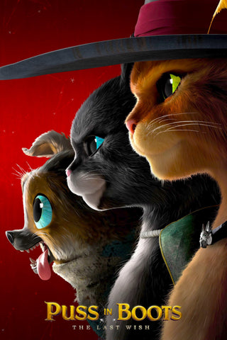 Puss in Boots: The Last Wish Style D Movie Poster 27 x 40 inch