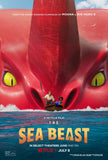 The Sea Beast Style A Movie Poster 11 x 17 inch