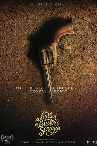 The Ballad of Buster Scruggs Style C Movie Poster 27 x 40 inch
