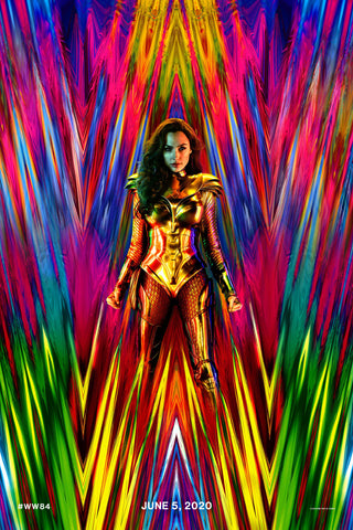 Wonder Woman 1984 Style D Movie Poster 11 x 17 inch