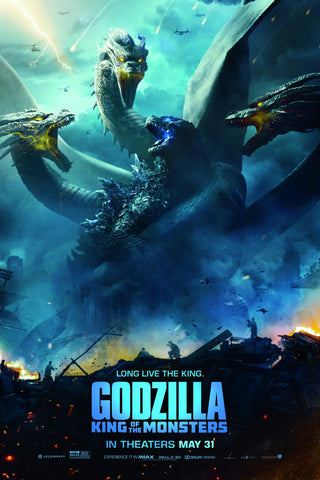 Godzilla: King of the Monsters Style C Movie Poster 11 x 17 inch