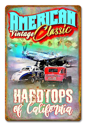 PH011 - American Classic Hardtops of California Metal Sign