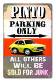 PH053 - Pinto Parking Metal Sign
