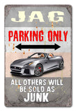 PH066 - Jag Parking Metal Sign