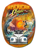 PH087 - Beach Cruiser American Classic Metal Sign