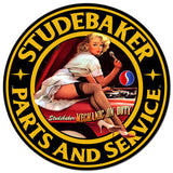 PH092 - STUDEBAKER PARTS AND SERVICE Metal Sign