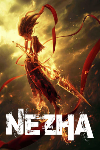 Ne Zha Style B Movie Poster 11 x 17 inch