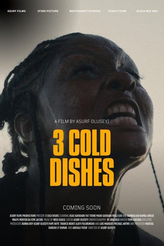 3 Cold Dishes Style B Movie Poster 27 x 40 inch