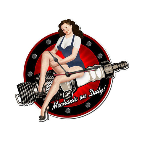 Spark Plug Vintage Sign Metal Sign