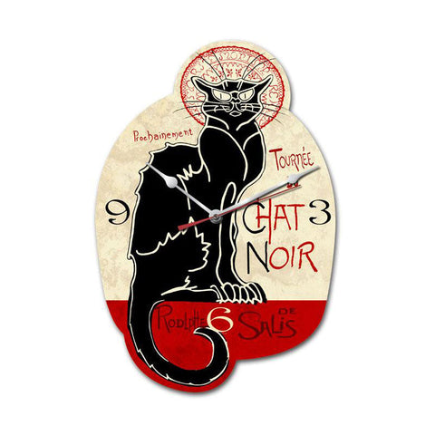 Chat Noir Vintage Sign Metal Sign