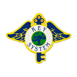 Key System Vintage Sign Metal Sign