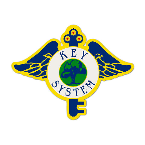 Key System Vintage Sign Metal Sign