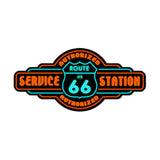 Route 66 Service Vintage Sign Metal Sign