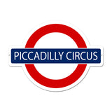 Piccadilly Circus Vintage Sign Metal Sign