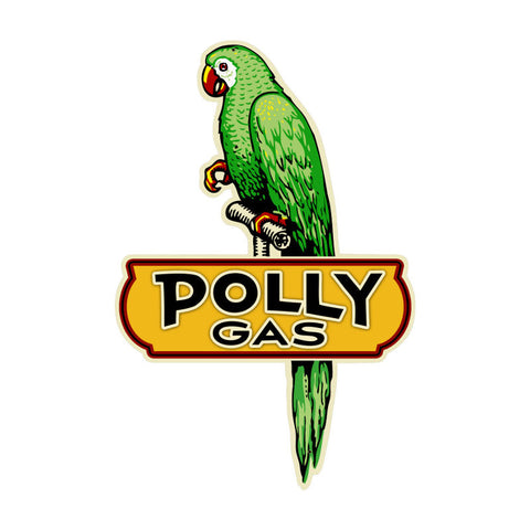 Polly Gas Vintage Sign Metal Sign