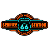 Santa Monica Service Vintage Sign Metal Sign