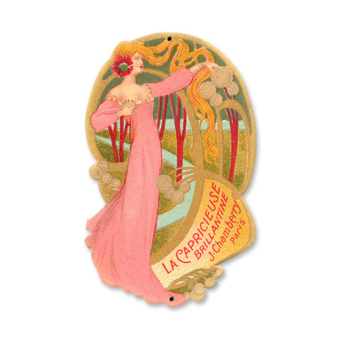 La-Capricieuse-Vintage-Sign-Metal-Sign