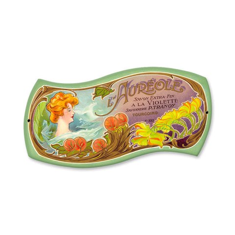 Aureole-Perfume-Vintage-Sign-Metal-Sign