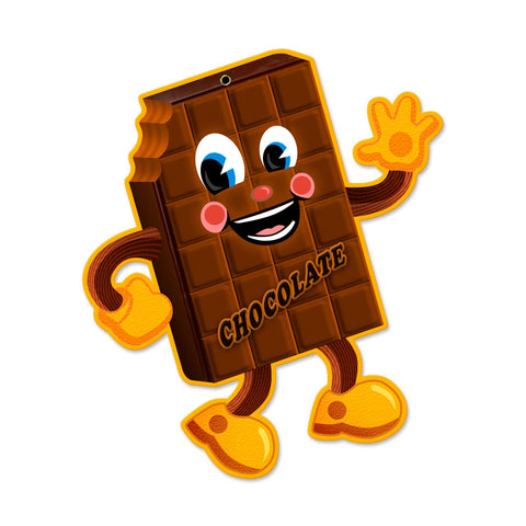 Chocolate Vintage Sign Metal Sign