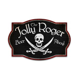 Jolly Roger Vintage Sign Metal Sign