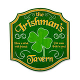 Irishmans Tavern Vintage Sign Metal Sign