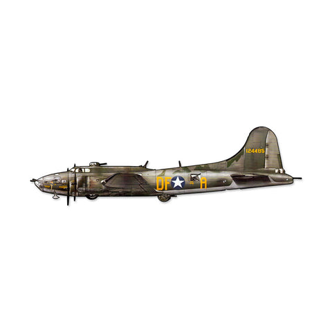 Flying Fortress Vintage Sign Metal Sign