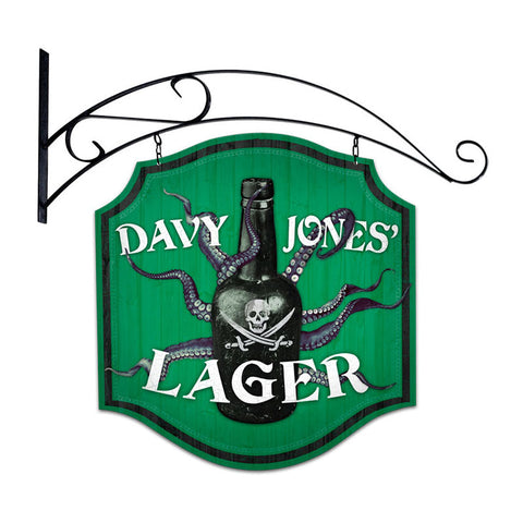 Davy Jones Lager Vintage Sign Metal Sign