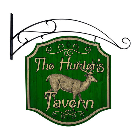 Hunters-Tavern-Vintage-Sign-Metal-Sign