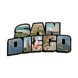 San Diego Landmarks Vintage Sign Metal Sign