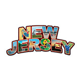 New Jersey Landmarks Vintage Sign Metal Sign