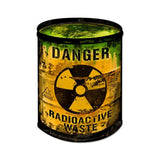 Radioactive Barrel Vintage Sign Metal Sign