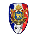 France Shield Vintage Sign Metal Sign