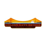 Golden Gate Bridge Vintage Sign Metal Sign
