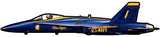 Blue Angels Metal Sign