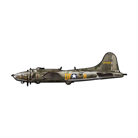 B17 Flying Fortress Vintage Sign Metal Sign