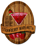 3-D-Strawberry-Margarita-Metal-Sign