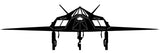 F117 Stealth Fighter Vintage Sign Metal Sign