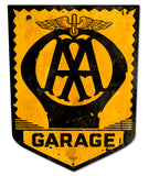 AA Garage Vintage Sign Metal Sign