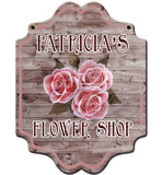 Flower Shop    Personalized Metal Sign