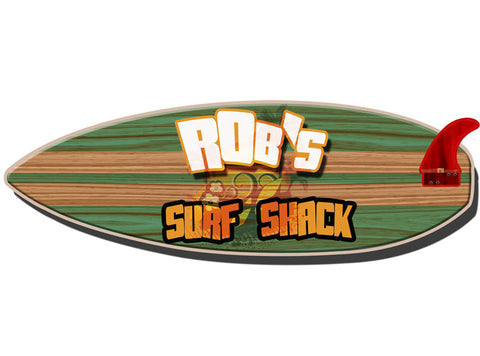 Surfboard----Personalized-Metal-Sign