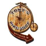 3-D-BIKE-SHOP----Personalized-Metal-Sign