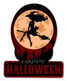 HALLOWEEN WITCH Vintage Sign Metal Sign