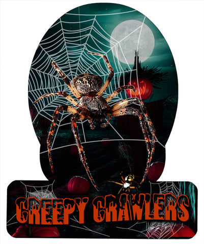 CREEPY CRAWLERS Vintage Sign Metal Sign