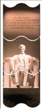Lincoln Memorial Metal Sign
