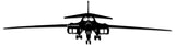B1B Bomber Metal Sign