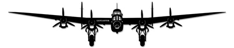Lancaster Bomber Metal Sign