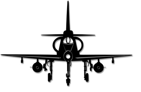 A 4F Skyhawk Vintage Sign Metal Sign