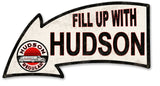 Fill Up With Hudson Metal Sign