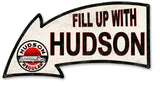Fill Up With Hudson Metal Sign